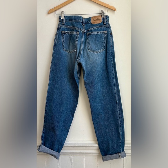 Classic Levi Strauss Signature 100% Cotton High Waist Jeans Misses Size 6 Medium - Picture 3 of 3